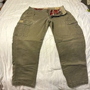 Red head fleeced lined cargo pants 32x30